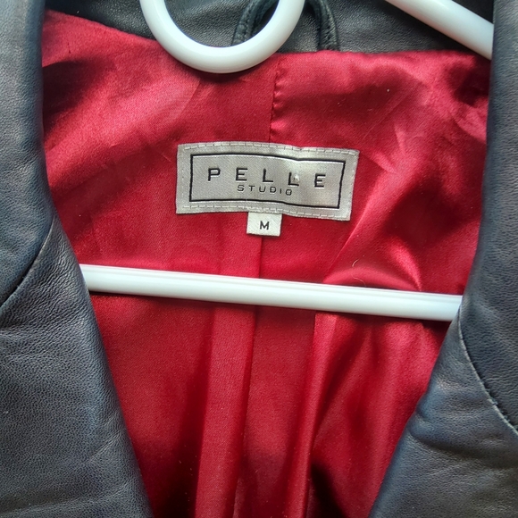 Pelle Studio Black Leather Moto Jacket - Picture 2 of 8